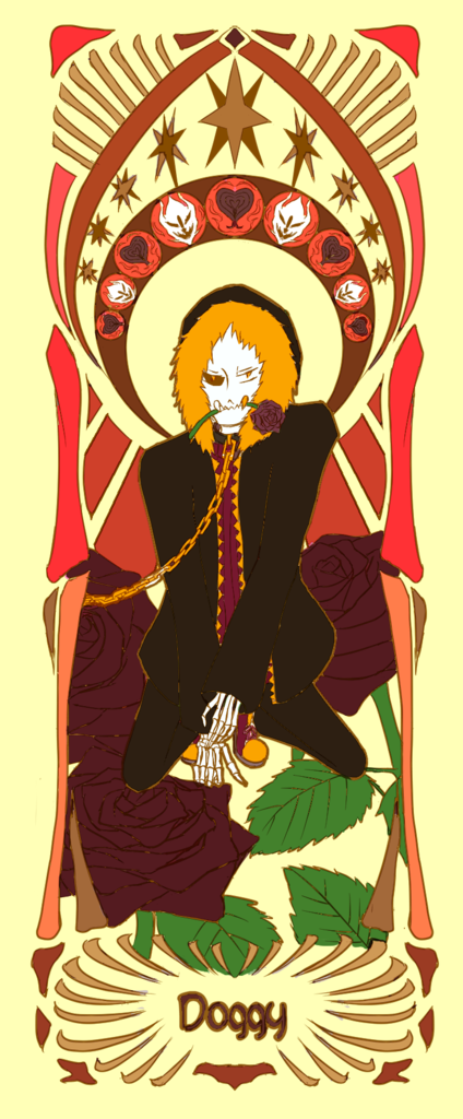 ミュシャ風しおりdoggy Swapfell Red Papyrus チーズスプリンカー 同人誌通販のアリスブックス