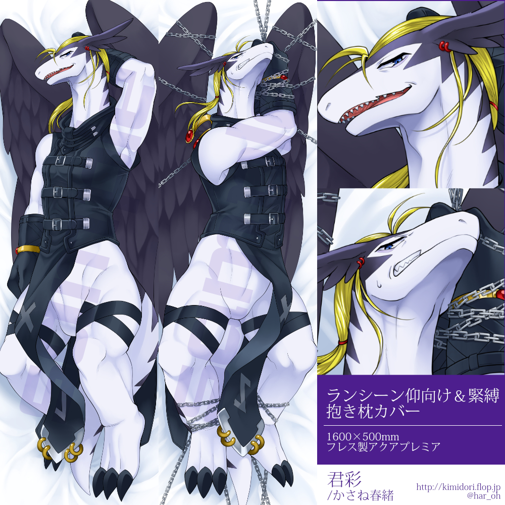 ランシーン仰向け 緊縛抱き枕カバー 君彩 同人誌通販のアリスブックス